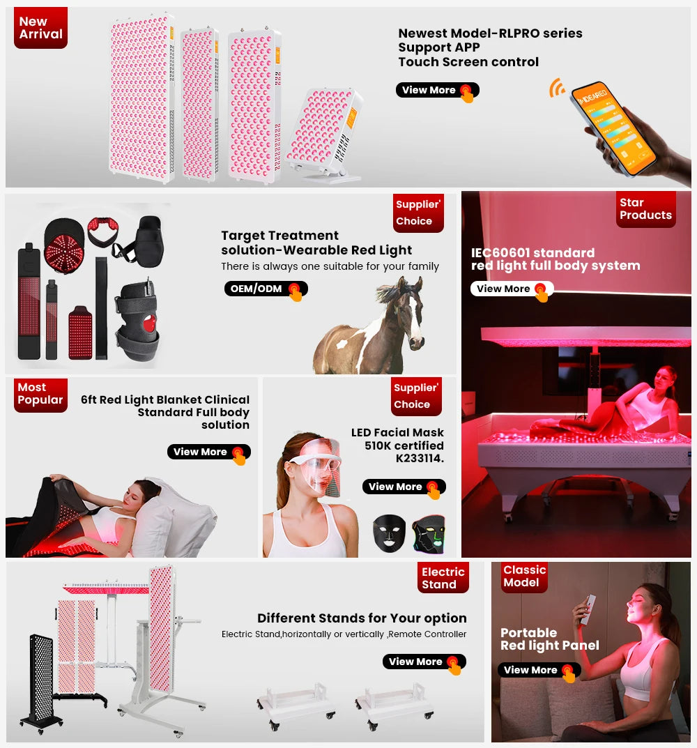 Full Body Red Light Therapy Bed