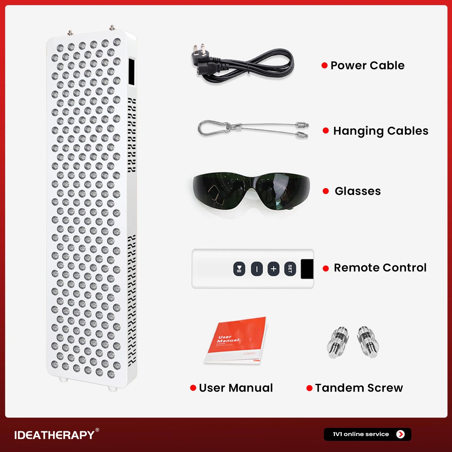 Home Use Dual Chip NIR Red Light Therapy Panel Phone App Controlled Muscle Ache Pain Relief Equipment US Standing